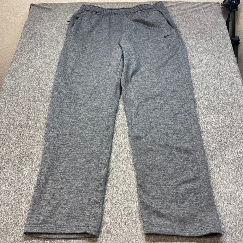 Nike Therma-FIT Sweatpants Mens 3XL Tall Gray Fleece Joggers DQ4856-071